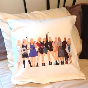 Taylor Swift inspired pillow sham